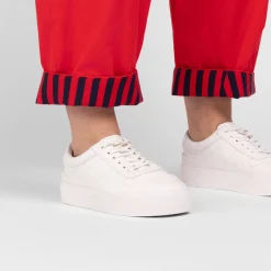 Best Alembika Cropped Trousers Red
