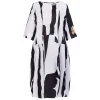 Outlet Alembika Dress Black and White