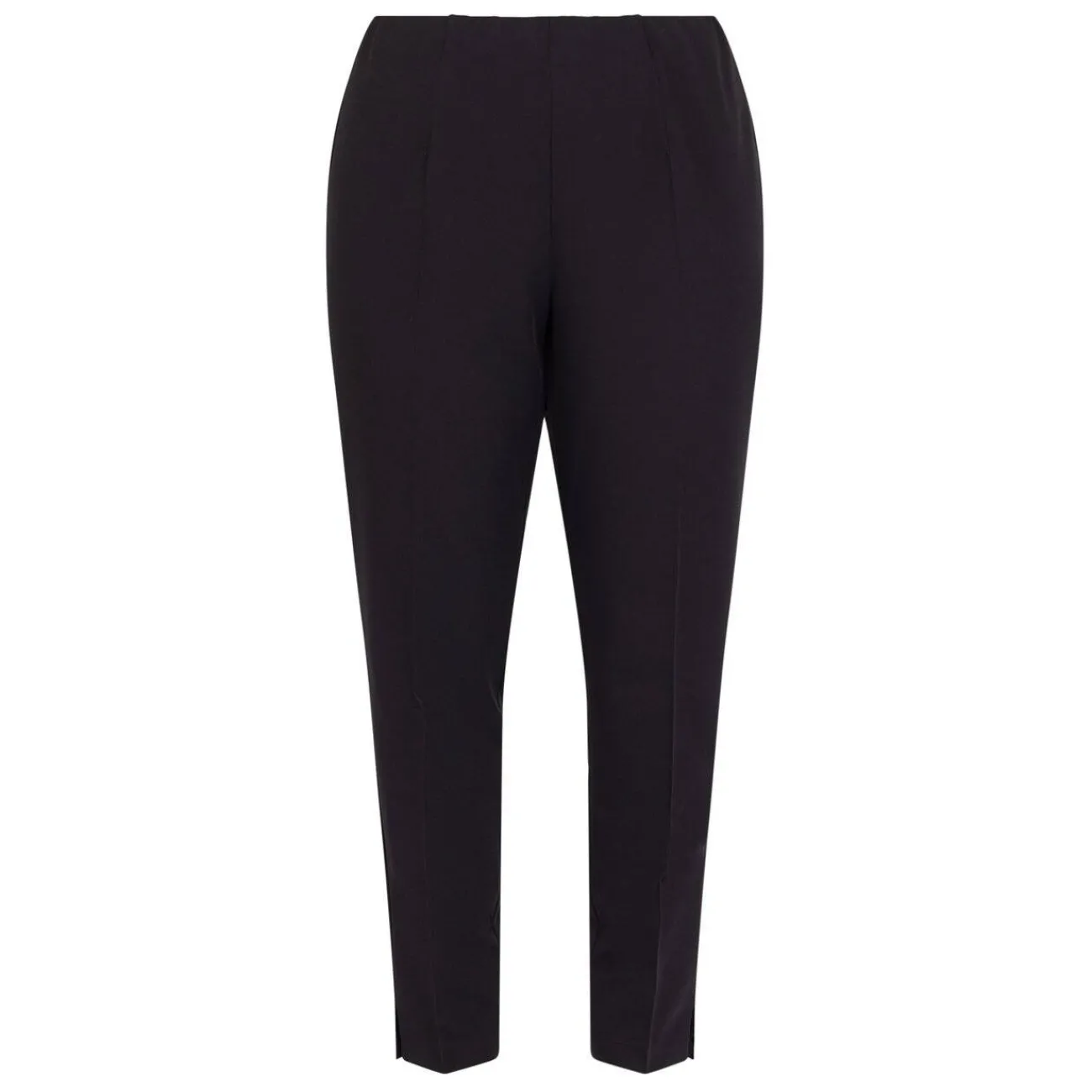 Sale Beige Classic Slim Leg Pull On Trouser Black