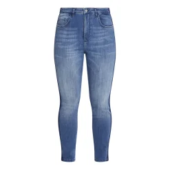 Fashion Beige FADED STRETCH DENIM JEANS
