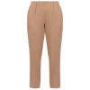 Discount Beige Pull On Trouser Camel
