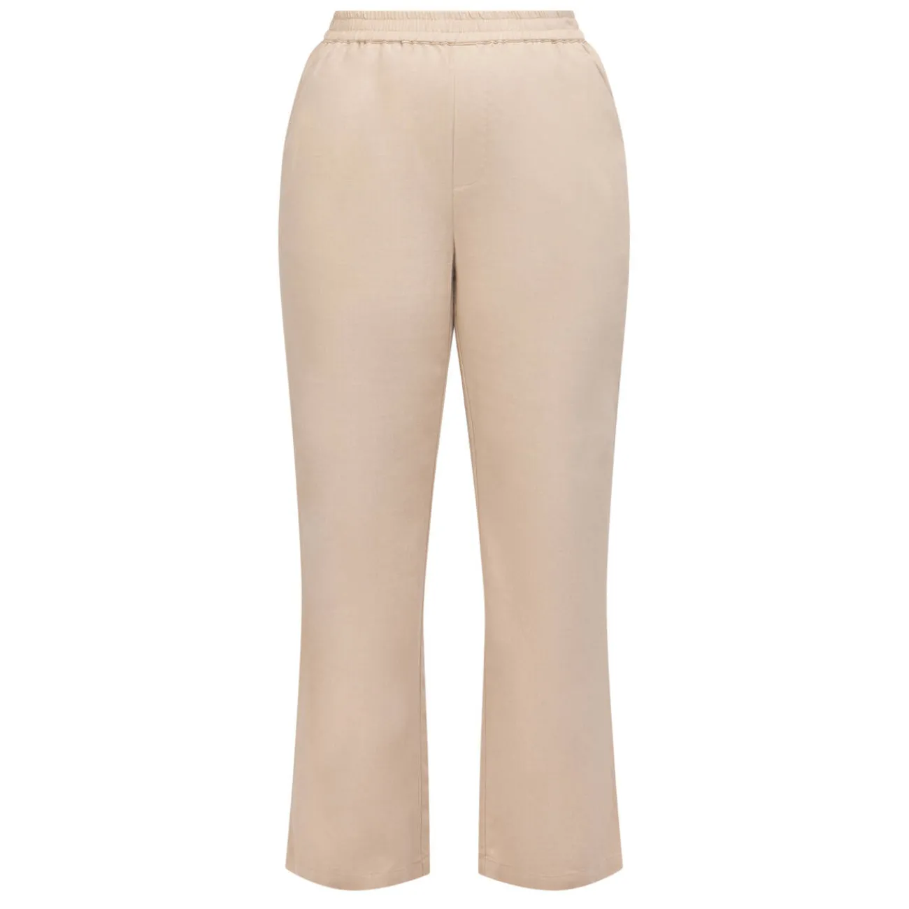 Hot Beige Pull-On Trouser Sand