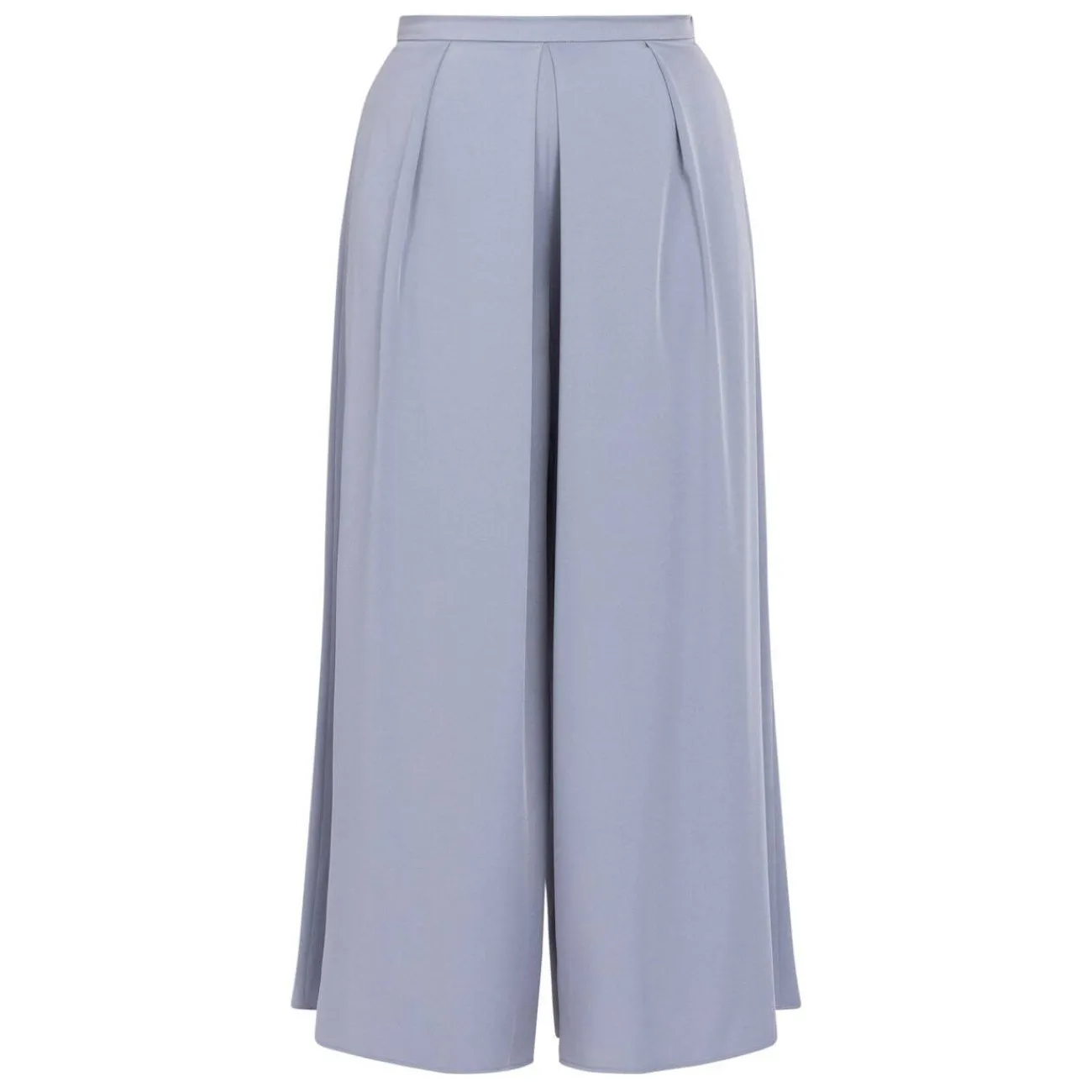 Best Elena Miro Chiffon Pleat Trouser Steel