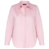 Discount Elena Miro Cotton Oxford Shirt Pink
