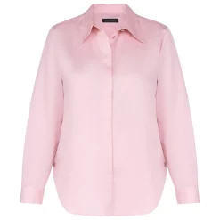 Discount Elena Miro Cotton Oxford Shirt Pink