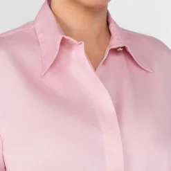 Discount Elena Miro Cotton Oxford Shirt Pink