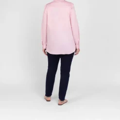 Discount Elena Miro Cotton Oxford Shirt Pink
