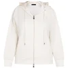 New Elena Miro Jersey Hoody Off White