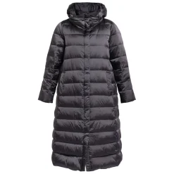 Fashion Elena Miro LONG PUFFER COAT ANTHRACITE