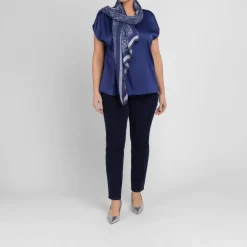 Sale Elena Miro Modal Scarf Navy