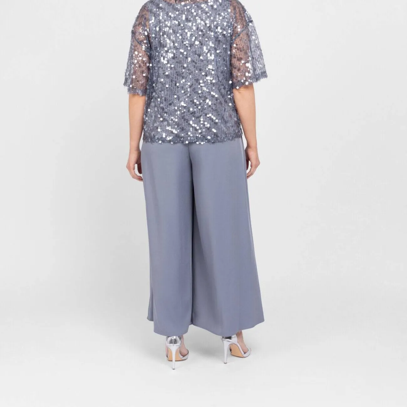 Best Elena Miro Sequin Top Steel