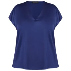 Online Elena Miro Stretch Satin Vest Navy