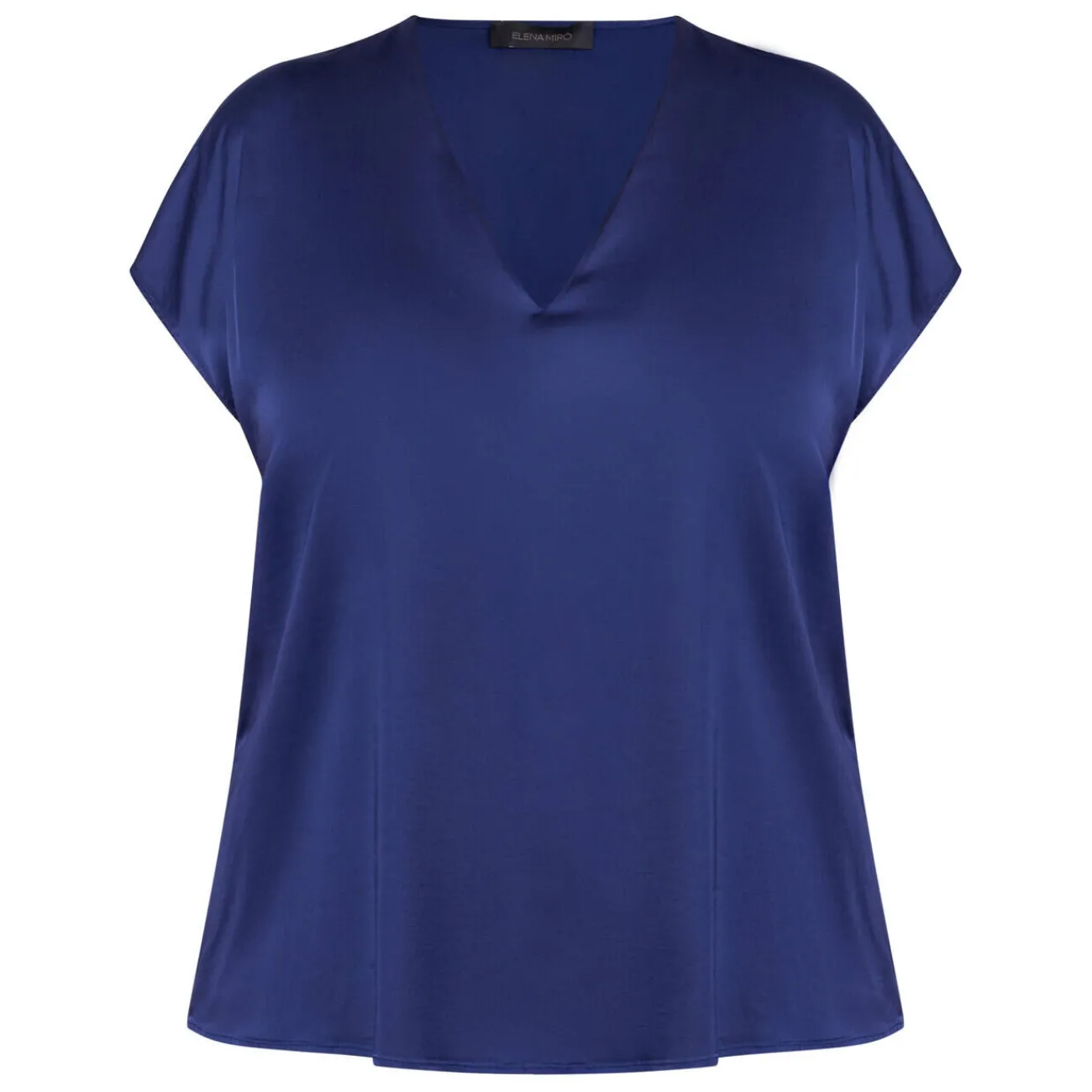Online Elena Miro Stretch Satin Vest Navy