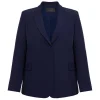 Clearance Miro Elegante Elena Miro Tailored Jacket Navy