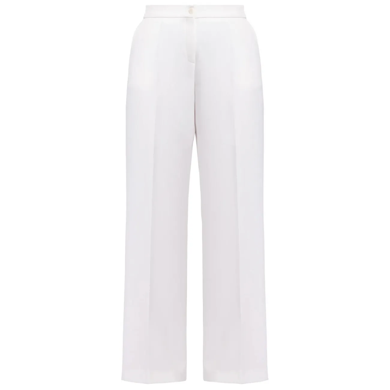 Best ELENA MIRO PRE Elena Miro Wide Leg Palazzo Trouser Ivory