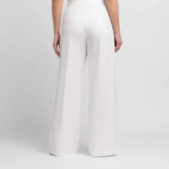 Best ELENA MIRO PRE Elena Miro Wide Leg Palazzo Trouser Ivory