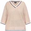 Fashion Faber V-Neck Sweater Beige