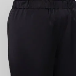 Discount GAIA Satin Trousers Black