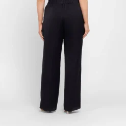 Discount GAIA Satin Trousers Black