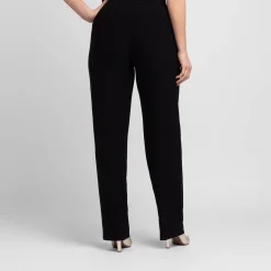 Best Georgedu00e9 Georgedé Satin Jersey Trousers Black