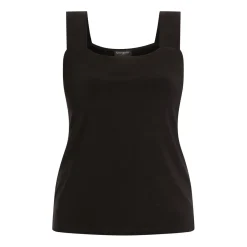 Discount Georgedu00e9 Georgedé Stretch Jersey Vest Black