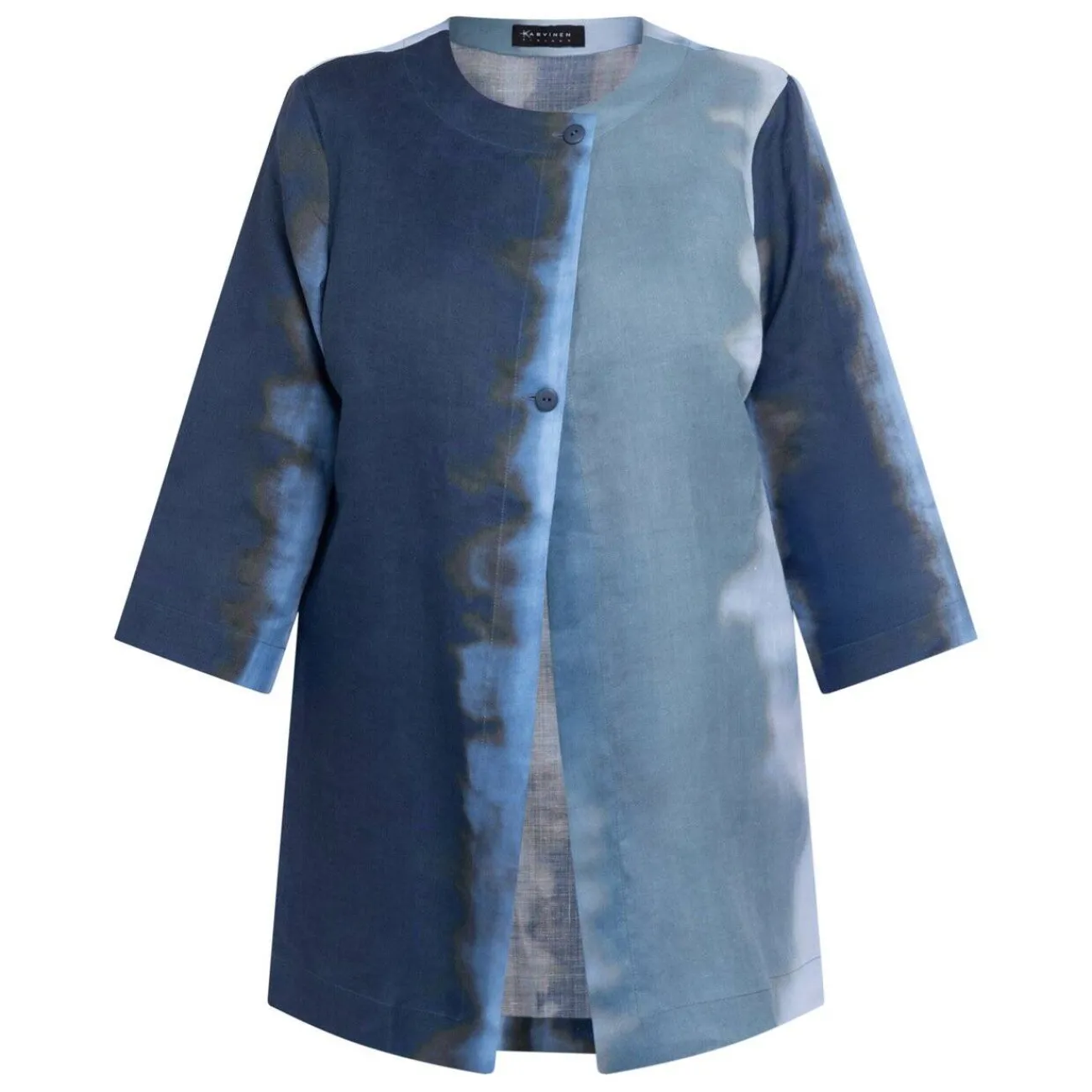 New Annikki Karvinen Karvinen Long Jacket Blue