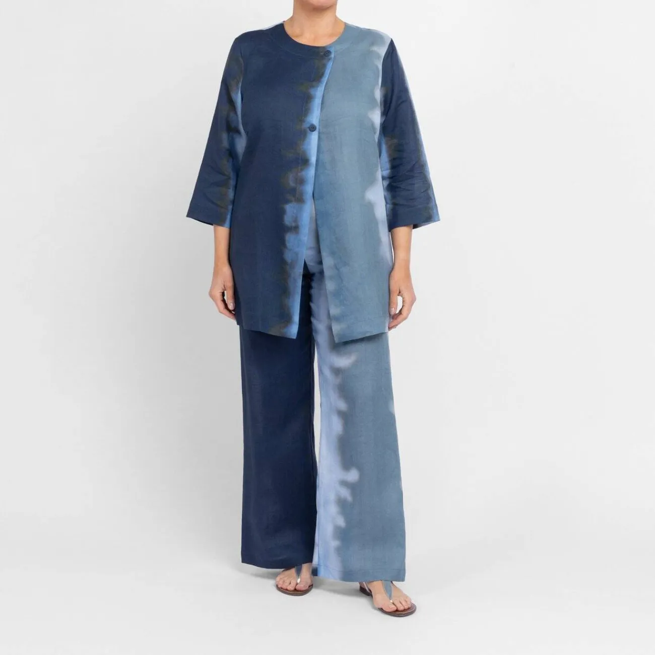 New Annikki Karvinen Karvinen Long Jacket Blue
