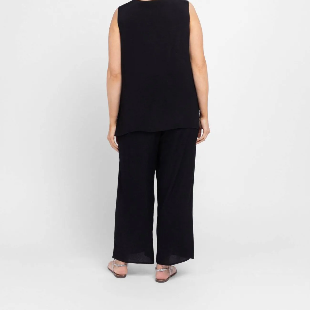 Outlet Luisa Mara Venier Luisa Viola Black Vest