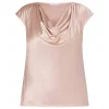 New Luisa Viola Cowl Neck Top Blush Pink