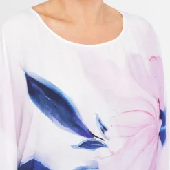 Clearance Luisa Mara Venier Luisa Viola Floral Tunic White