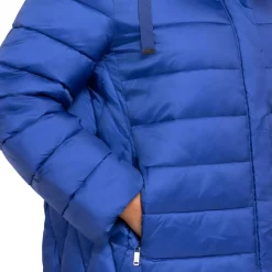 Outlet Luisa Viola Easy Luisa Viola Hooded Puffer Jacket Bluette