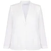 Sale Luisa Viola Jersey Blazer White