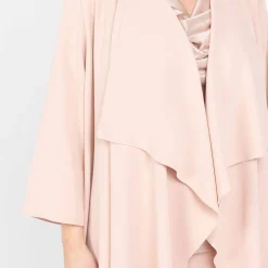Outlet Luisa Viola Long Duster Jacket Pink