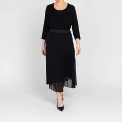 Best Luisa Viola Pleated Skirt Black