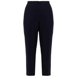 Outlet Marina Rinaldi Elegante Marina Rinaldi Cady Slim Trousers Navy