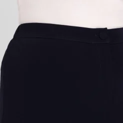 Outlet Marina Rinaldi Elegante Marina Rinaldi Cady Slim Trousers Navy