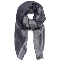 Outlet Marina Rinaldi Cashmere Blend Scarf Navy Silver