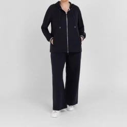 Sale Marina Rinaldi Double Jersey Jogging Trousers Navy