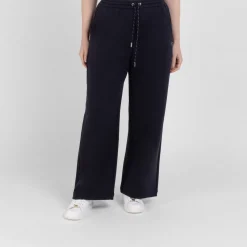 Sale Marina Rinaldi Double Jersey Jogging Trousers Navy