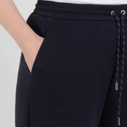 Sale Marina Rinaldi Double Jersey Jogging Trousers Navy