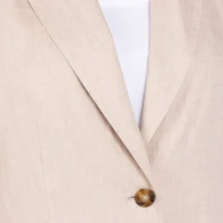 New Marina Rinaldi Linen Blazer Sand