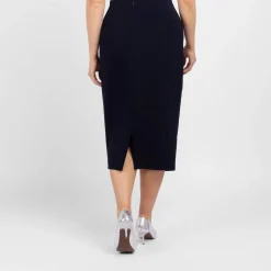 Sale Marina Rinaldi Elegante MARINA RINALDI NAVY PENCIL SKIRT