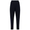 Online Marina Rinaldi NAVY PULL ON FRONT CREASE TROUSER