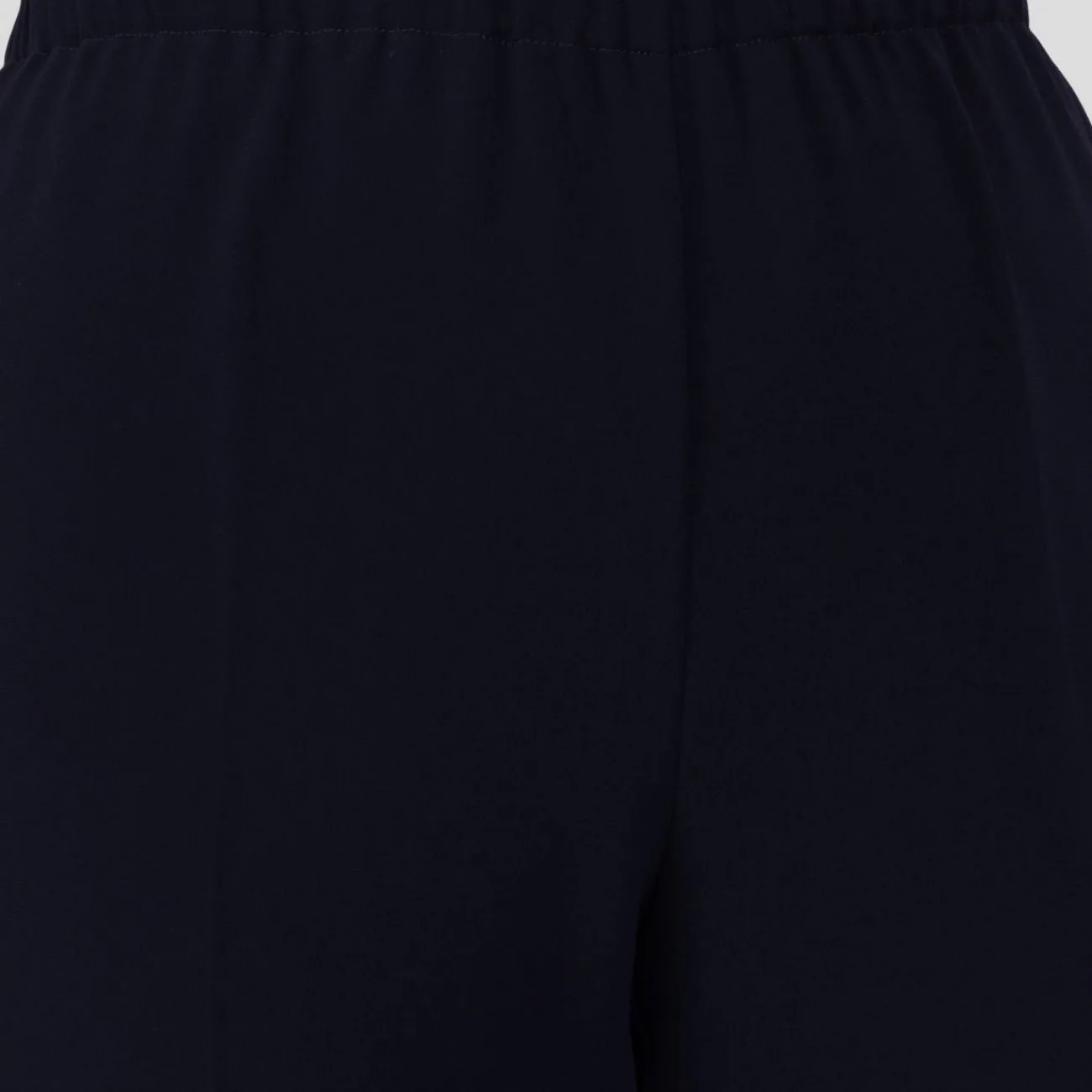 Online Marina Rinaldi NAVY PULL ON FRONT CREASE TROUSER