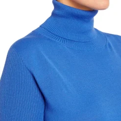 Discount Marina Rinaldi POLO NECK SWEATER COBALT