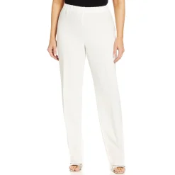 Sale Marina Rinaldi Pull on Triacetate Trouser White