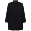 Clearance Marina Rinaldi Elegante Marina Rinaldi Rhinestone Cuff Tunic Black