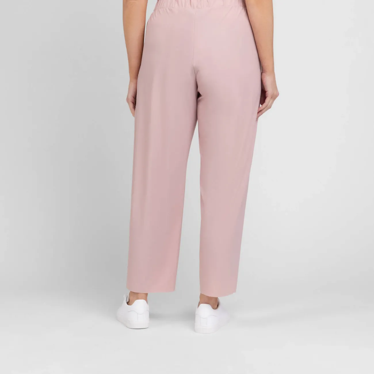 Outlet Persona by Marina Rinaldi Marina Rinaldi Technical Jersey Pull On Trousers Pink