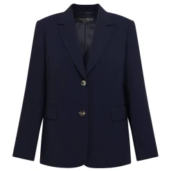 Discount Marina Rinaldi Triacetate Cady Jacket Navy