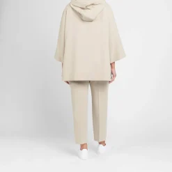 New Marina Rinaldi Triacetate Cady Hoodie Beige
